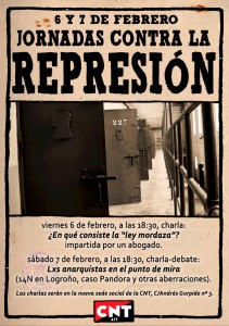 CNT-Zaragoza-jornadas-contra-la-represion-6-y-7-febrero-2015